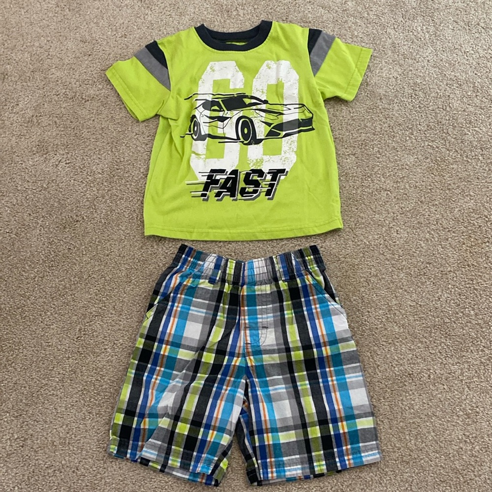 3T Garanimals t-shirt & shorts set for boys
